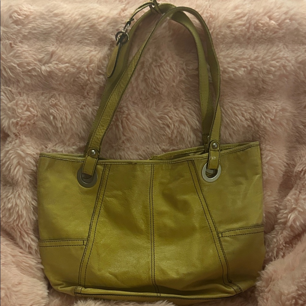 Fossil Olive Shoulder Bag